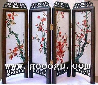 刺繡小屏風(fēng) 手工藝品 刺繡工藝品