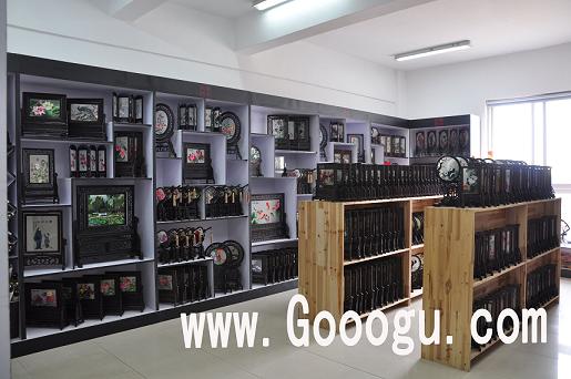 嬌古蘇繡展廳，嬌古蘇繡雙面繡展示廳，刺繡展廳設(shè)計(jì)